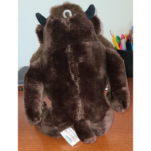 Warner Brothers Taz Tasmanian Devil Plush 10" Vintage 1987 Stuffed Animal - Picture 4 of 10